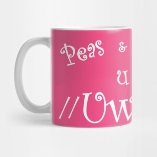 Peas and Tank u UwU Mug